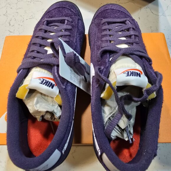 Nike Blazer Low '77 Vintage "Dark Raisin/Off Noir" FQ8060-500 Mens 10 Wms 11.5 - Picture 7 of 14